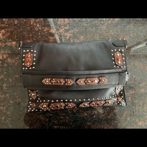 Givenchy Calfskin Postino fold over bag